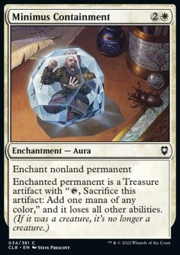 Minimus Containment - Commander Legends: Battle for Baldur's Gate (Common) [CLB-34] - JotaCards - Tu Tienda de TCG