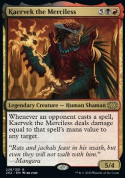 Kaervek the Merciless - Double Masters 2022 (Rare) [2X2-236] - JotaCards - Tu Tienda de TCG