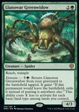 Llanowar Greenwidow - Dominaria United (Rare) [DMU-169] - JotaCards - Tu Tienda de TCG