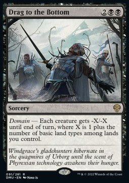 Drag to the Bottom - Dominaria United (Rare) [DMU-91] - JotaCards - Tu Tienda de TCG