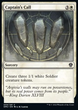 Captain's Call - Dominaria United (Common) [DMU-9] - JotaCards - Tu Tienda de TCG