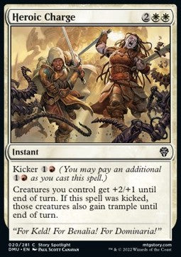 Heroic Charge - Dominaria United (Common) [DMU-20] - JotaCards - Tu Tienda de TCG