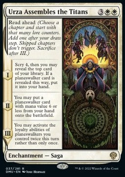Urza Assembles the Titans - Dominaria United (Rare) [DMU-37] - JotaCards - Tu Tienda de TCG