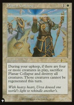 Planar Collapse - The List (Rare) [ZNL-18] - JotaCards - Tu Tienda de TCG
