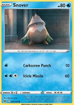 Snover - Lost Origin (Common) [LOR-042] - JotaCards - Tu Tienda de TCG