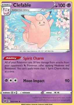Clefable - Lost Origin (Rare) [LOR-063] - JotaCards - Tu Tienda de TCG