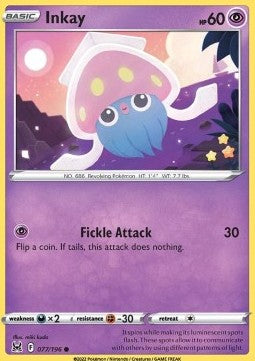 Inkay - Lost Origin (Common) [LOR-077] - JotaCards - Tu Tienda de TCG