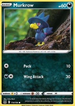 Murkrow - Lost Origin (Common) [LOR-114] - JotaCards - Tu Tienda de TCG