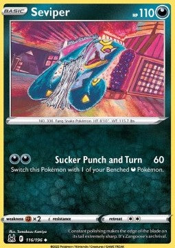 Seviper - Lost Origin (Uncommon) [LOR-116] - JotaCards - Tu Tienda de TCG