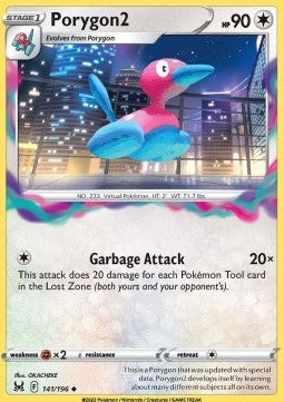 Porygon2 - Lost Origin (Uncommon) [LOR-141] - JotaCards - Tu Tienda de TCG