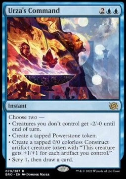 Urza's Command - The Brothers' War (Rare) [BRO-70] - JotaCards - Tu Tienda de TCG