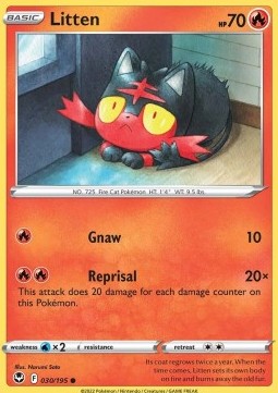 Litten - Silver Tempest (Common) [SIT-030] - JotaCards - Tu Tienda de TCG