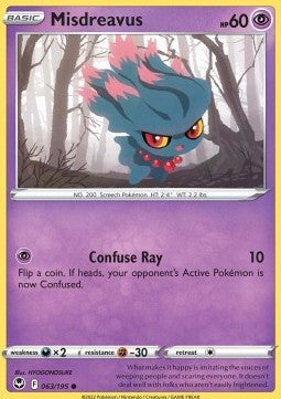 Misdreavus - Silver Tempest (Common) [SIT-063] - JotaCards - Tu Tienda de TCG