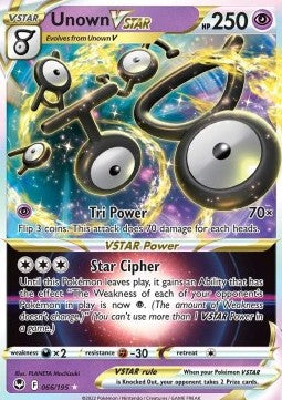 Unown VSTAR - Silver Tempest (Ultra Rare) [SIT-066] - JotaCards - Tu Tienda de TCG