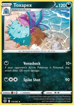 Toxapex - Silver Tempest (Uncommon) [SIT-115] - JotaCards - Tu Tienda de TCG