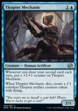 Thopter Mechanic - The Brothers' War (Uncommon) [BRO-68] - JotaCards - Tu Tienda de TCG