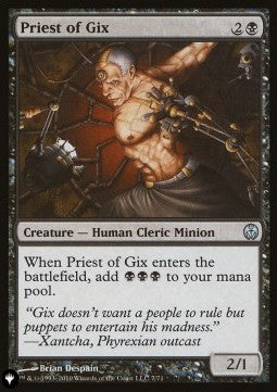 Priest of Gix - The List (Uncommon) [ZNL-7] - JotaCards - Tu Tienda de TCG