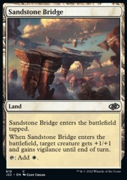 Sandstone Bridge - Jumpstart 2022 (Common) [J22-819] - JotaCards - Tu Tienda de TCG