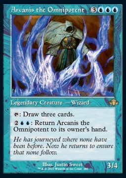 Arcanis the Omnipotent - Dominaria Remastered: Extras (Rare) [XDMR-280] - JotaCards - Tu Tienda de TCG