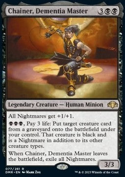 Chainer, Dementia Master - Dominaria Remastered (Rare) [DMR-77] - JotaCards - Tu Tienda de TCG