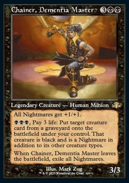 Chainer, Dementia Master (V.1) - Dominaria Remastered: Extras (Rare) [XDMR-299] - JotaCards - Tu Tienda de TCG