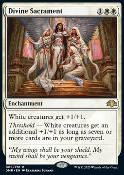 Divine Sacrament - Dominaria Remastered (Rare) [DMR-5] - JotaCards - Tu Tienda de TCG