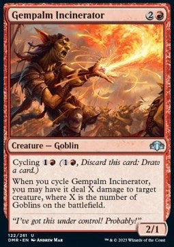 Gempalm Incinerator - Dominaria Remastered (Uncommon) [DMR-122] - JotaCards - Tu Tienda de TCG
