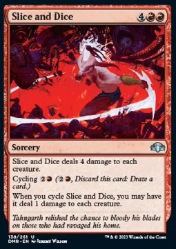 Slice and Dice - Dominaria Remastered (Uncommon) [DMR-138] - JotaCards - Tu Tienda de TCG