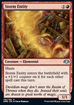 Storm Entity - Dominaria Remastered (Uncommon) [DMR-142] - JotaCards - Tu Tienda de TCG