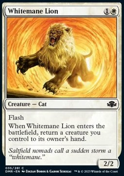 Whitemane Lion - Dominaria Remastered (Common) [DMR-35] - JotaCards - Tu Tienda de TCG