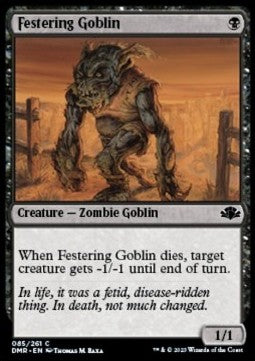 Festering Goblin - Dominaria Remastered (Common) [DMR-85] - JotaCards - Tu Tienda de TCG
