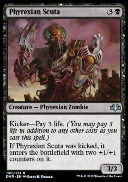 Phyrexian Scuta - Dominaria Remastered (Uncommon) [DMR-100] - JotaCards - Tu Tienda de TCG