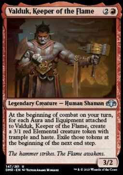 Valduk, Keeper of the Flame - Dominaria Remastered (Uncommon) [DMR-147] - JotaCards - Tu Tienda de TCG