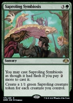 Saproling Symbiosis - Dominaria Remastered (Rare) [DMR-175] - JotaCards - Tu Tienda de TCG