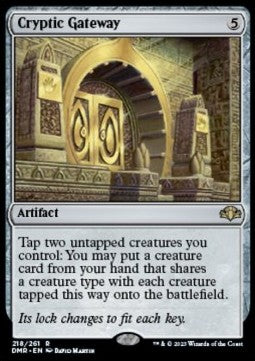 Cryptic Gateway - Dominaria Remastered (Rare) [DMR-218] - JotaCards - Tu Tienda de TCG