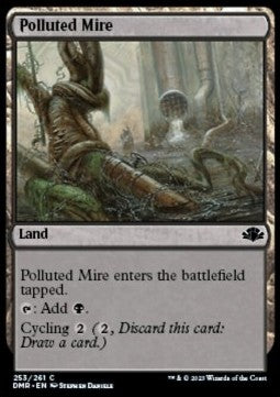 Polluted Mire - Dominaria Remastered (Common) [DMR-253] - JotaCards - Tu Tienda de TCG
