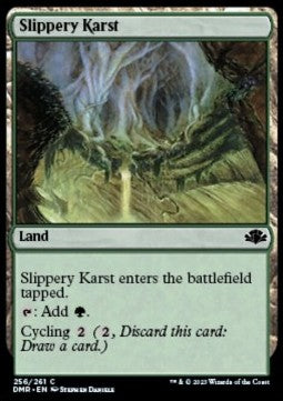 Slippery Karst - Dominaria Remastered (Common) [DMR-256] - JotaCards - Tu Tienda de TCG