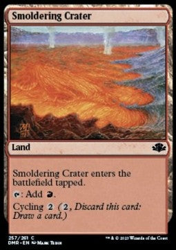 Smoldering Crater - Dominaria Remastered (Common) [DMR-257] - JotaCards - Tu Tienda de TCG