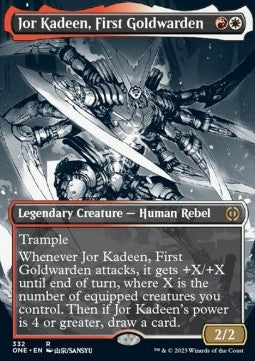 Jor Kadeen, First Goldwarden (V.1) - Phyrexia: All Will Be One: Extras (Rare) [XONE-332] - JotaCards - Tu Tienda de TCG