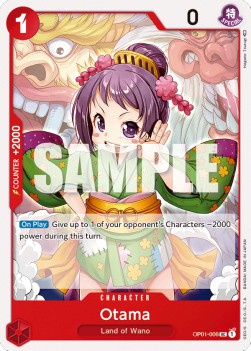 Otama (OP01-006) - Romance Dawn (Uncommon) [OP01-006] - JotaCards - Tu Tienda de TCG
