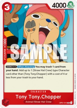 Tony Tony.Chopper (OP01-015) - Romance Dawn (Uncommon) [OP01-015] - JotaCards - Tu Tienda de TCG