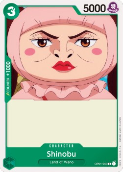 Shinobu (OP01-043) - Romance Dawn (Common) [OP01-043] - JotaCards - Tu Tienda de TCG