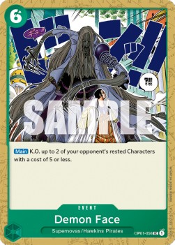 Demon Face (OP01-056) - Romance Dawn (Uncommon) [OP01-056] - JotaCards - Tu Tienda de TCG