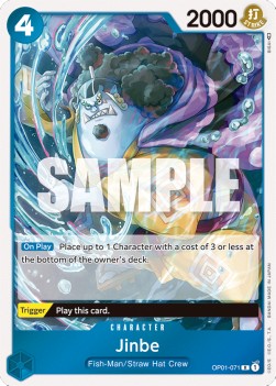 Jinbe (OP01-071) - Romance Dawn (Rare) [OP01-071] - JotaCards - Tu Tienda de TCG