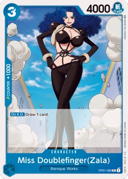 Miss Doublefinger(Zala) (OP01-080) - Romance Dawn (Common) [OP01-080] - JotaCards - Tu Tienda de TCG