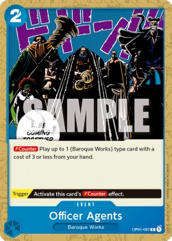 Officer Agents (OP01-087) - Romance Dawn (Common) [OP01-087] - JotaCards - Tu Tienda de TCG