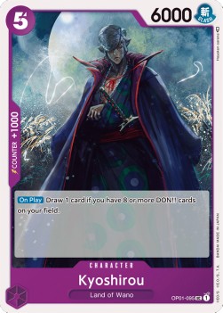 Kyoshirou (OP01-095) - Romance Dawn (Uncommon) [OP01-095] - JotaCards - Tu Tienda de TCG