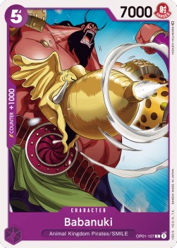 Babanuki (OP01-107) - Romance Dawn (Common) [OP01-107] - JotaCards - Tu Tienda de TCG