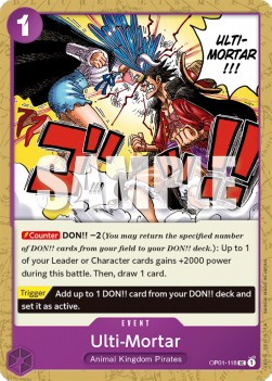 Ulti-Mortar (OP01-118) - Romance Dawn (Uncommon) [OP01-118] - JotaCards - Tu Tienda de TCG