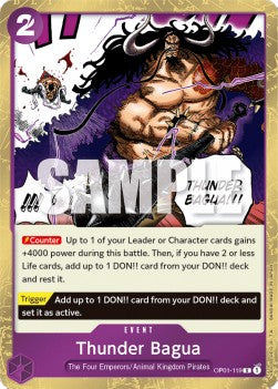 Thunder Bagua (OP01-119) - Romance Dawn (Rare) [OP01-119] - JotaCards - Tu Tienda de TCG